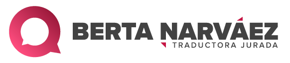 Logotipo Berta Narvaez Traductora Jurada